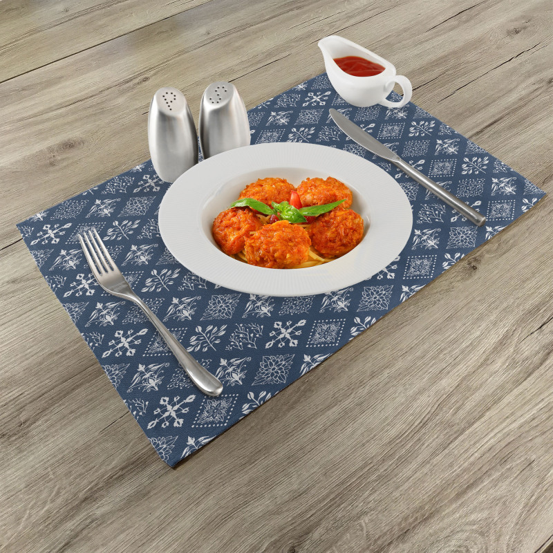 Rectangular Armor Place Mats