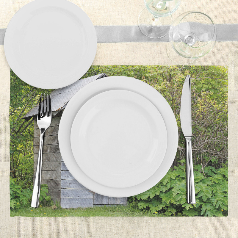 Farm Cottage Forest Place Mats