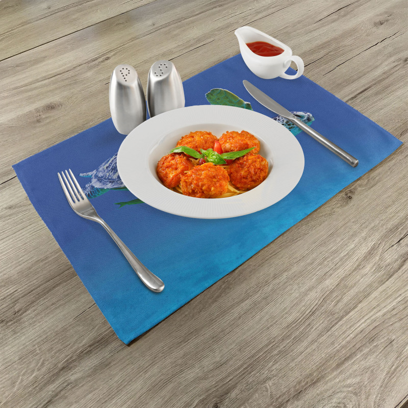 Tropics Turtle Aquarium Place Mats