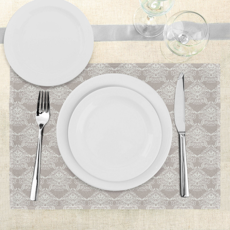 Royal Taupe Tone Place Mats