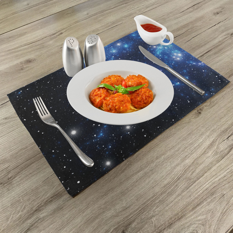 Space Star Nebula Place Mats