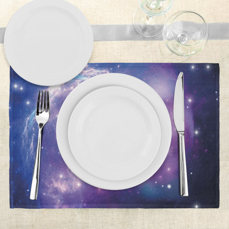 Purple Nebula Place Mats