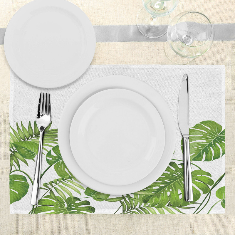 Foliage Swirls Botanic Place Mats