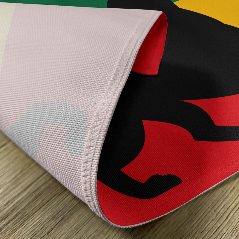 Judah Lion Reggae Flag Place Mats