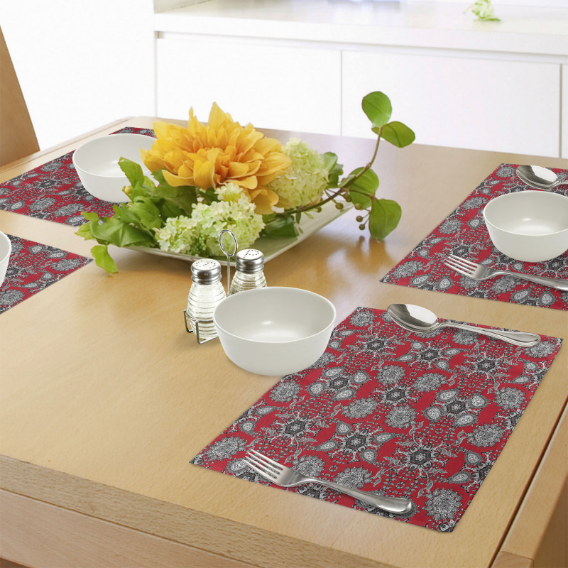 Paisley Doodle Place Mats