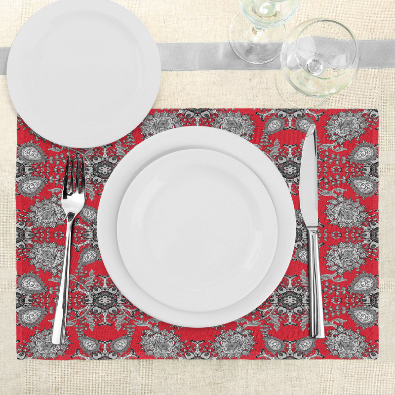 Paisley Doodle Place Mats