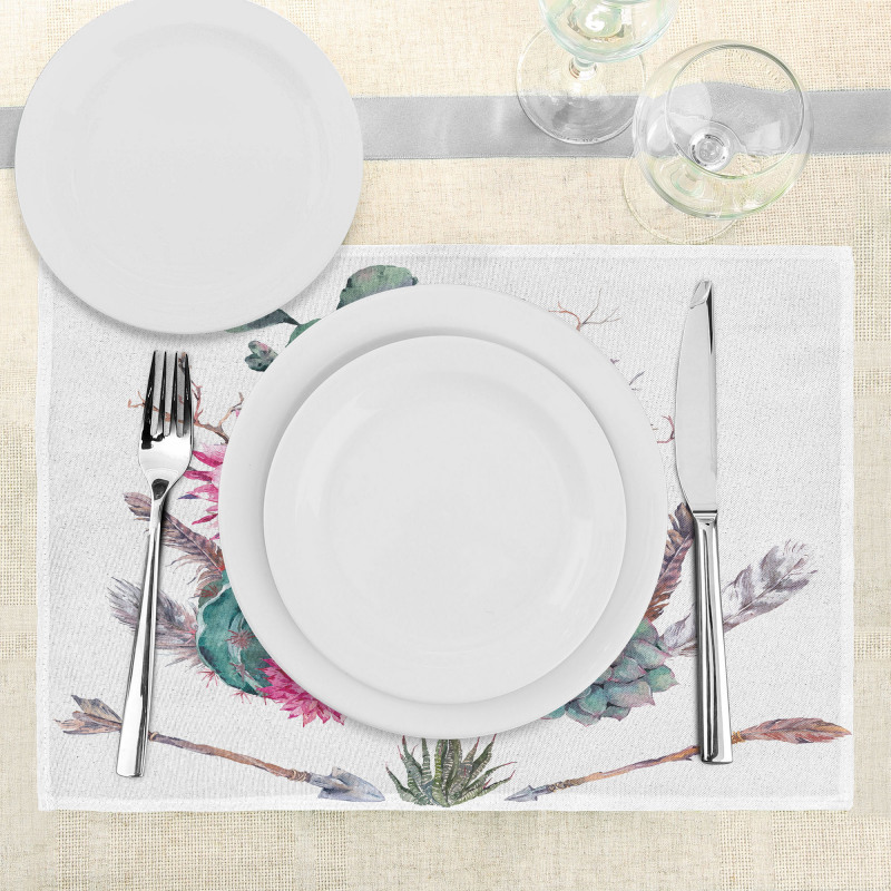 Exotic Bouquet Vintage Place Mats