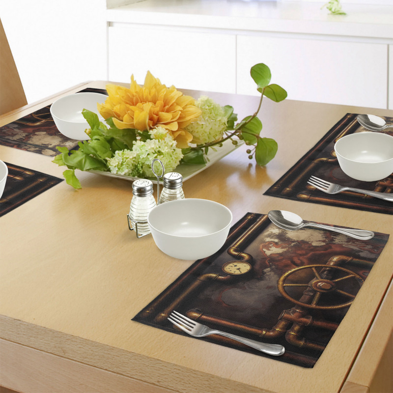 Steam Pipes Place Mats