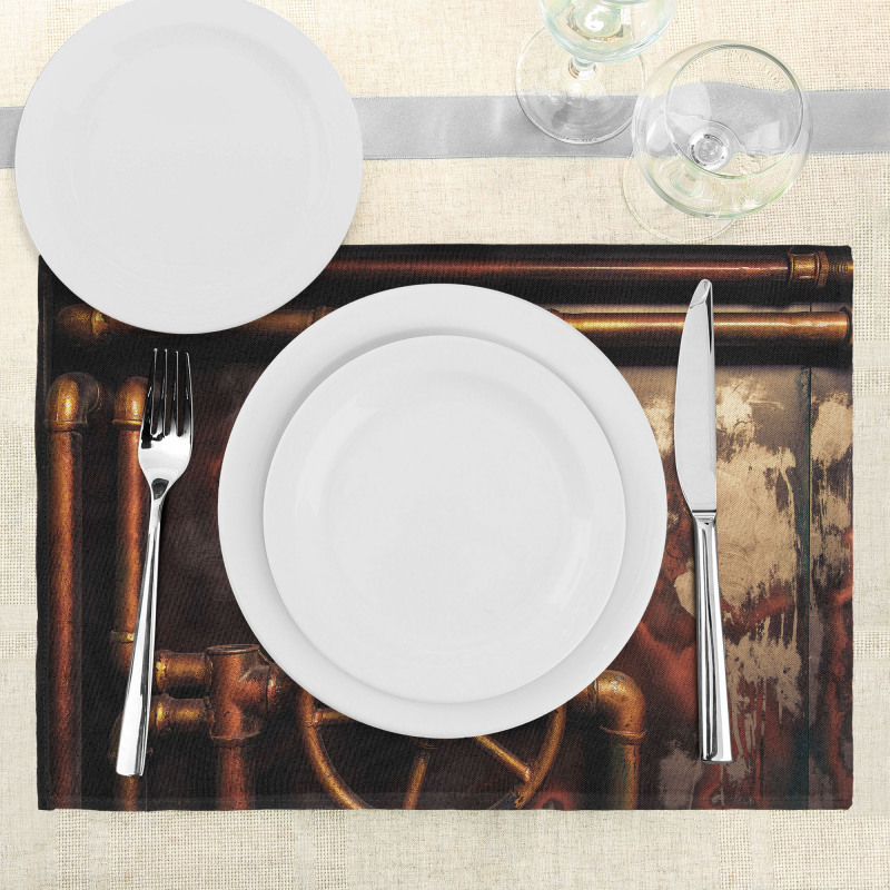 Steam Pipes Place Mats