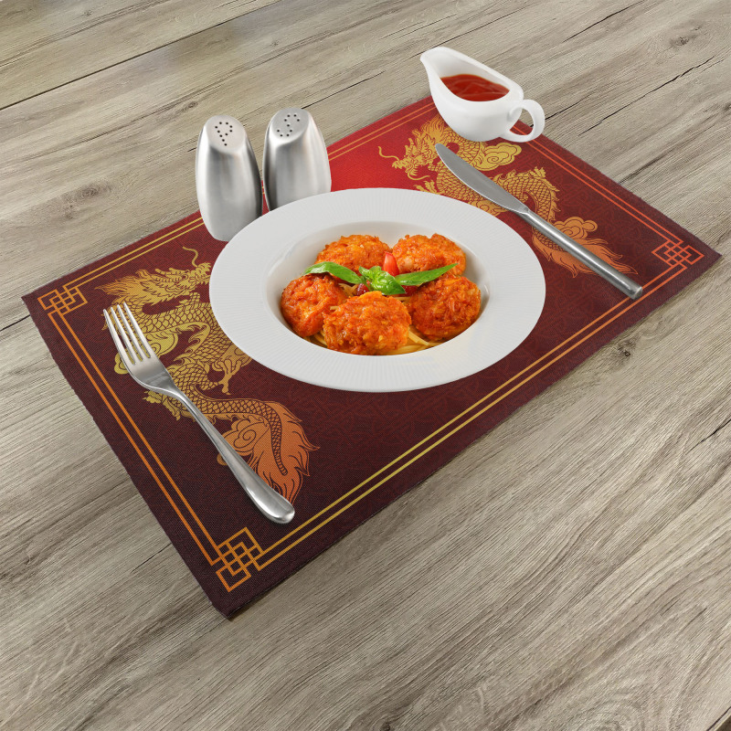 Historic Creature Place Mats