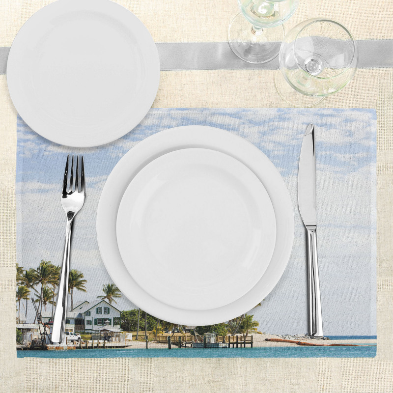 Lighthouse Palms Place Mats