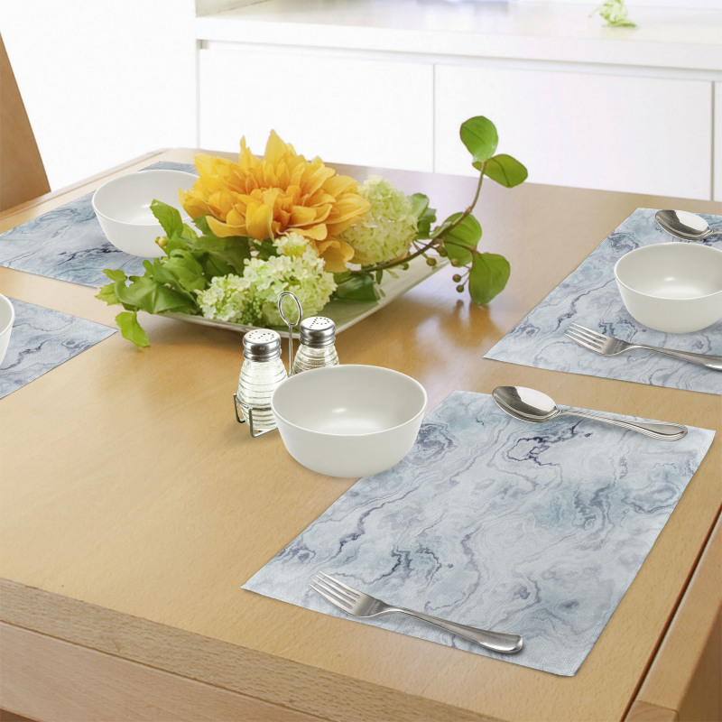 Soft Hazy Ottoman Style Place Mats