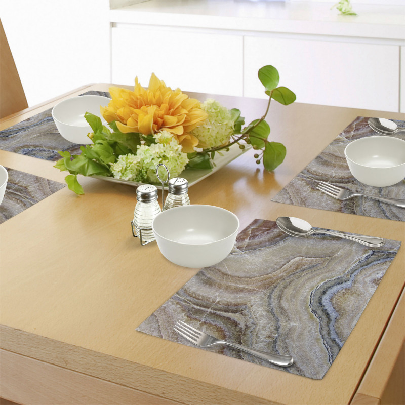 Surreal Onyx Surface Place Mats