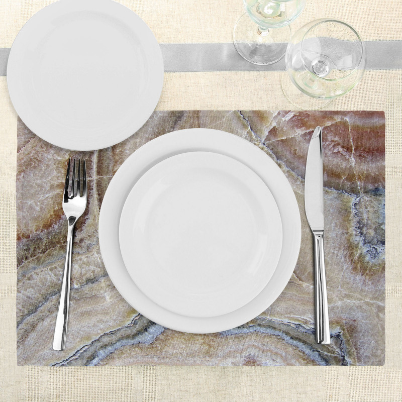 Surreal Onyx Surface Place Mats