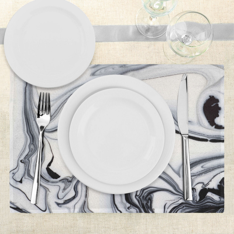 Trippy Unusual Forms Place Mats