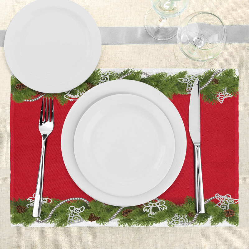 Coniferous Spruce Place Mats