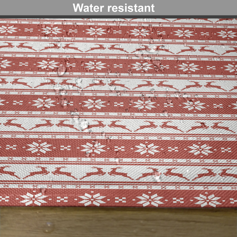 Winter Deer Snowflake Place Mats