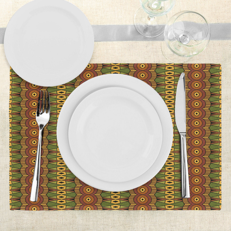 Abstract Motifs Place Mats