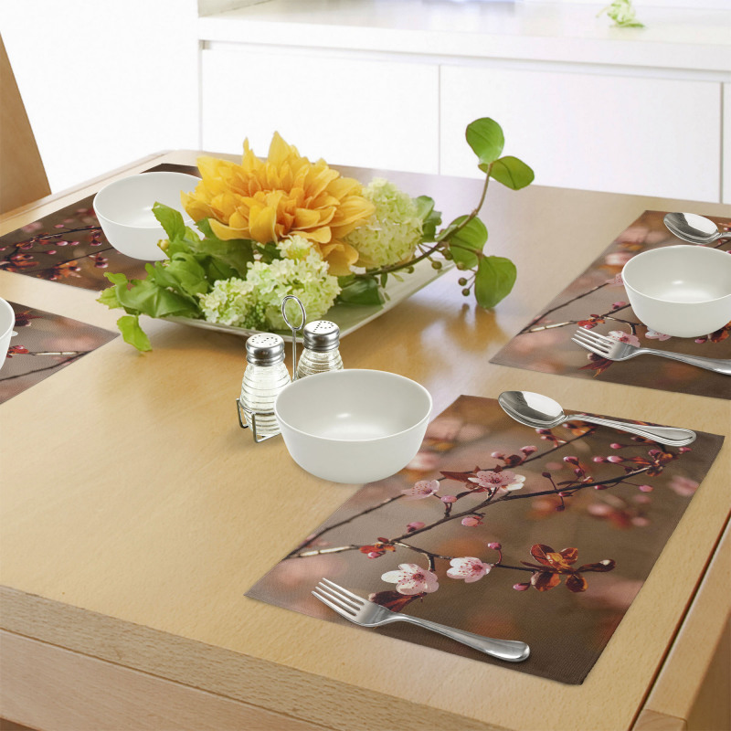 Sakura Flourishing Place Mats