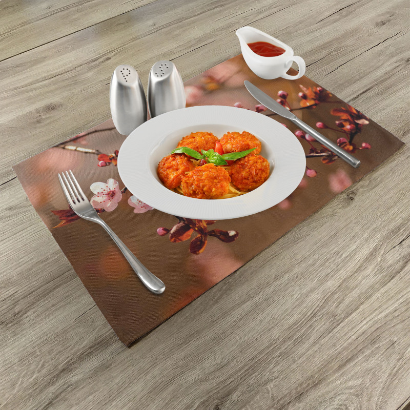 Sakura Flourishing Place Mats