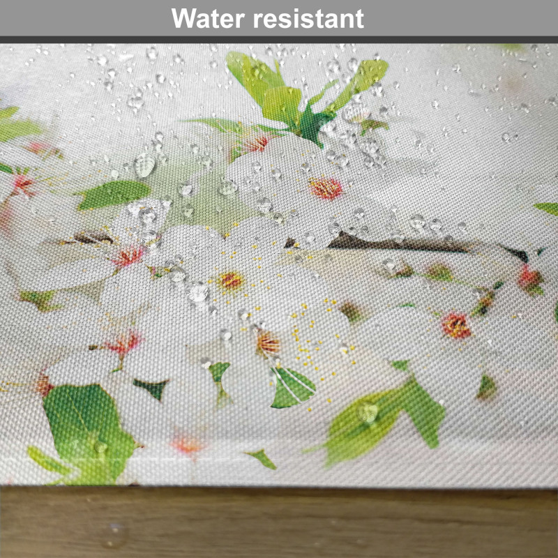 White Spring Blossoms Place Mats