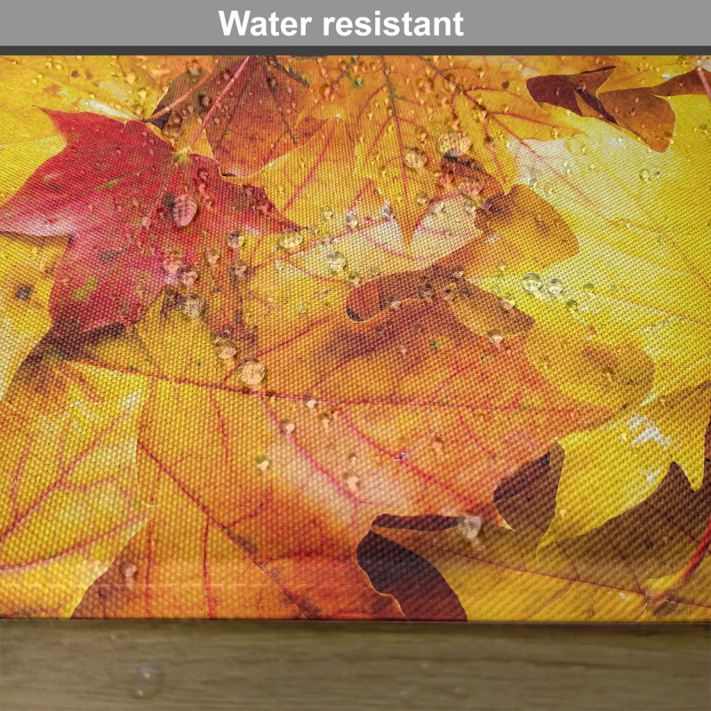 Wet Maple Leaves Nature Place Mats