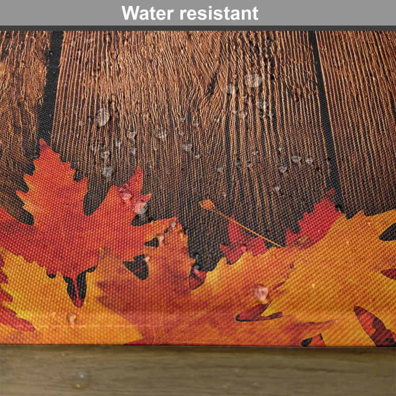 Leaves on the Wooden Board Place Mats