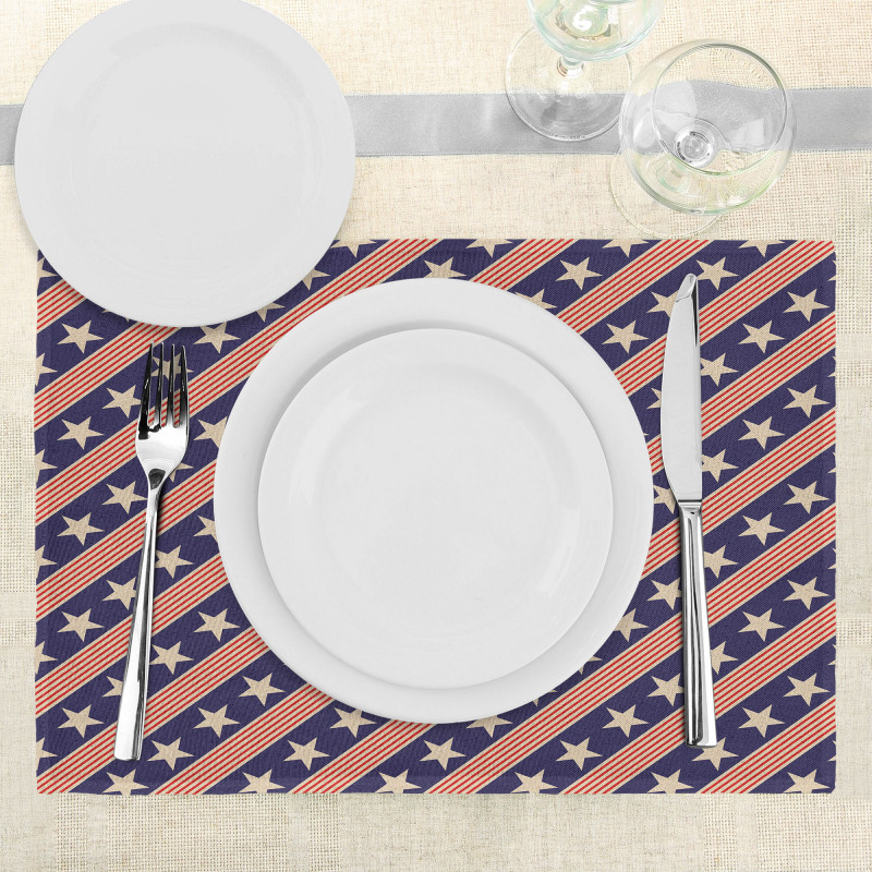 Patriot Star Place Mats