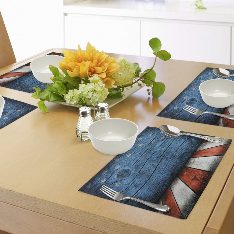 Rustic Wooden Place Mats