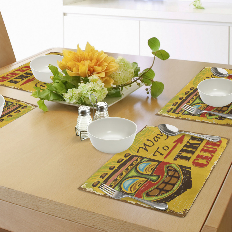 Way to Tiki Club Place Mats