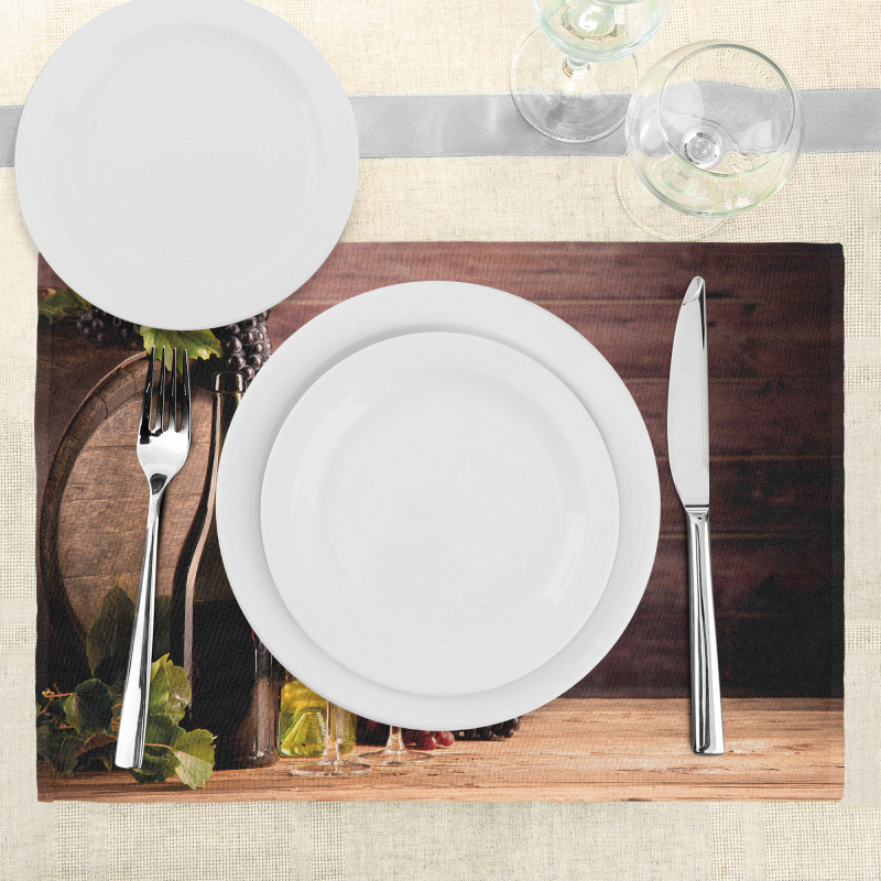 Rustic Viticulture Concept Place Mats