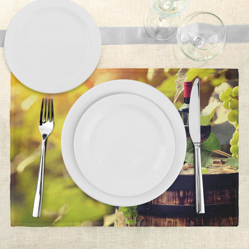 Agriculture Country Drink Place Mats