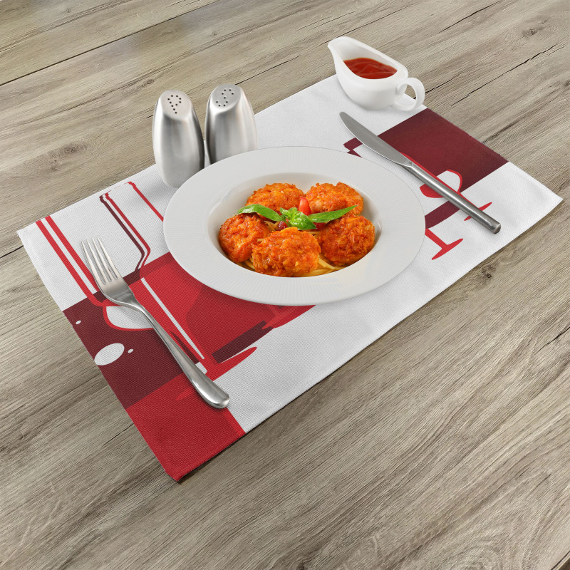 Modern Abstract Place Mats