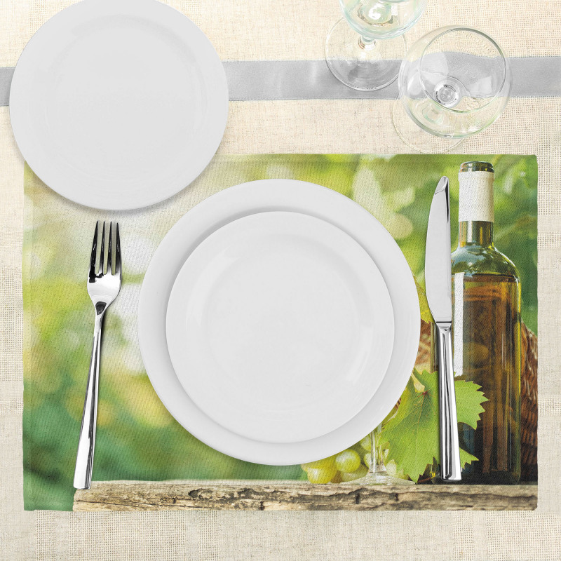 Young Vine Green Spring Place Mats