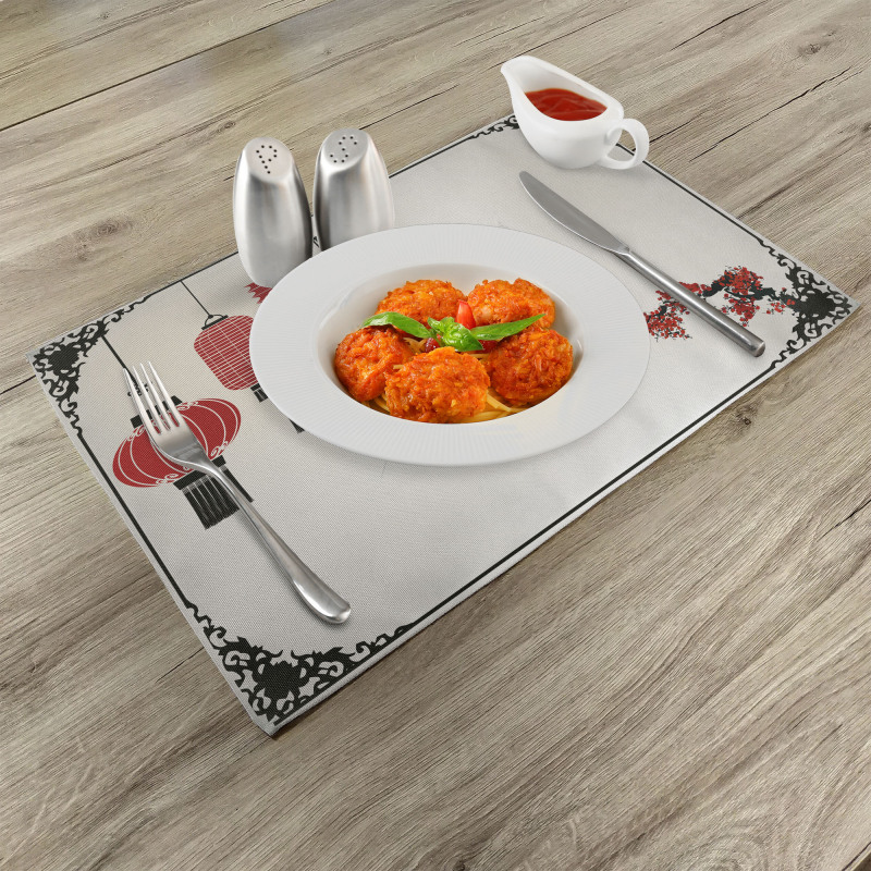 Minimalist New Year Place Mats