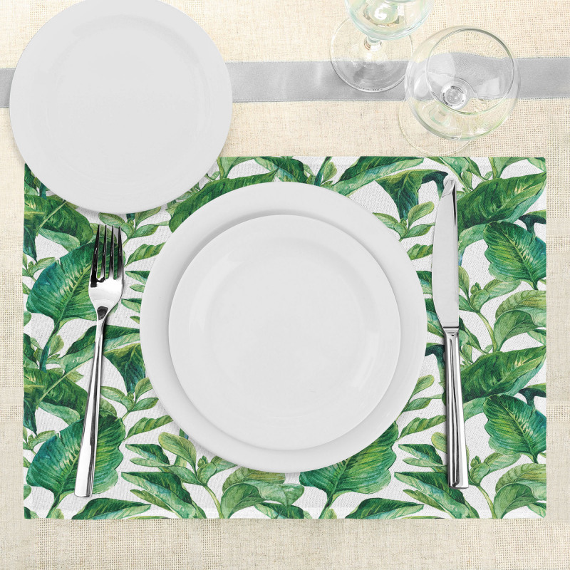 Equatorial Leaves Place Mats