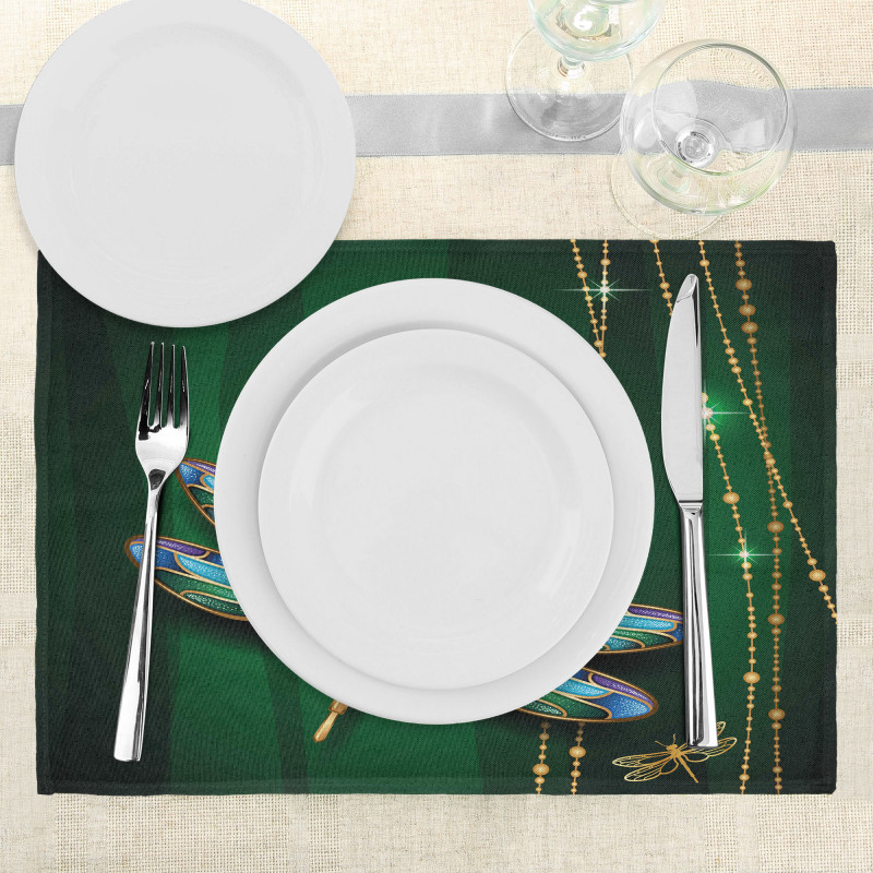 Vivid Gemstone Place Mats