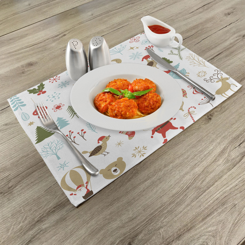 Xmas Elements Design Place Mats