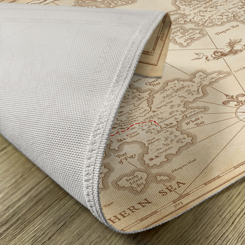 Grunge Treasure Map Place Mats