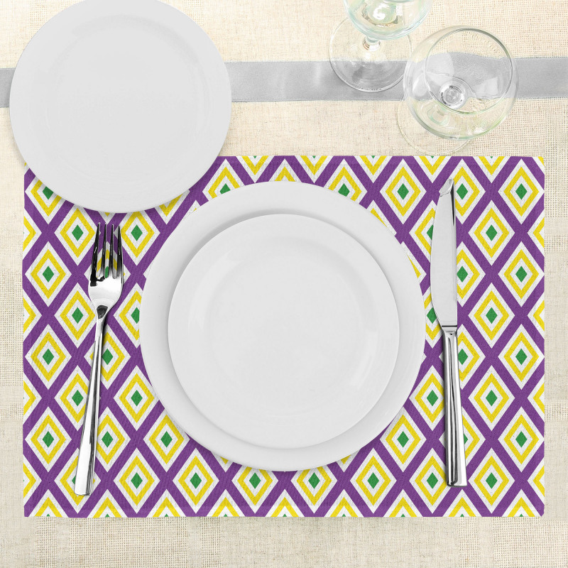 Traditional Carnival Place Mats