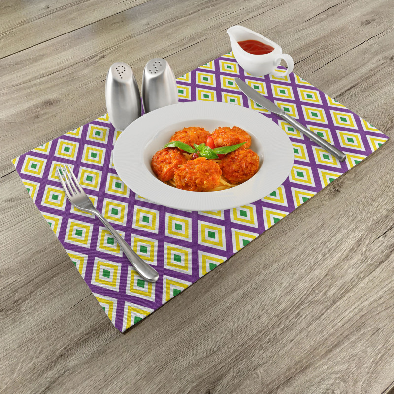 Traditional Carnival Place Mats