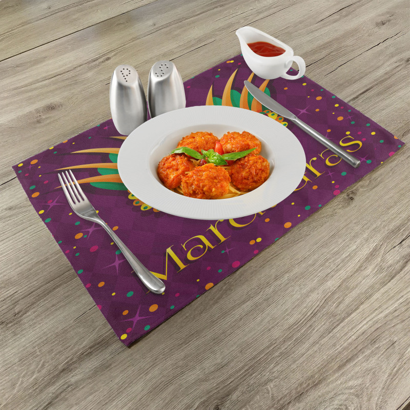 Festival Stars Dots Place Mats