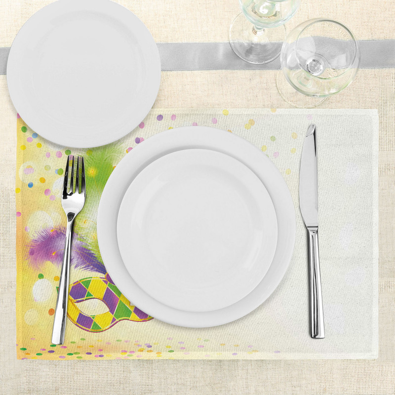 Party Mask Place Mats