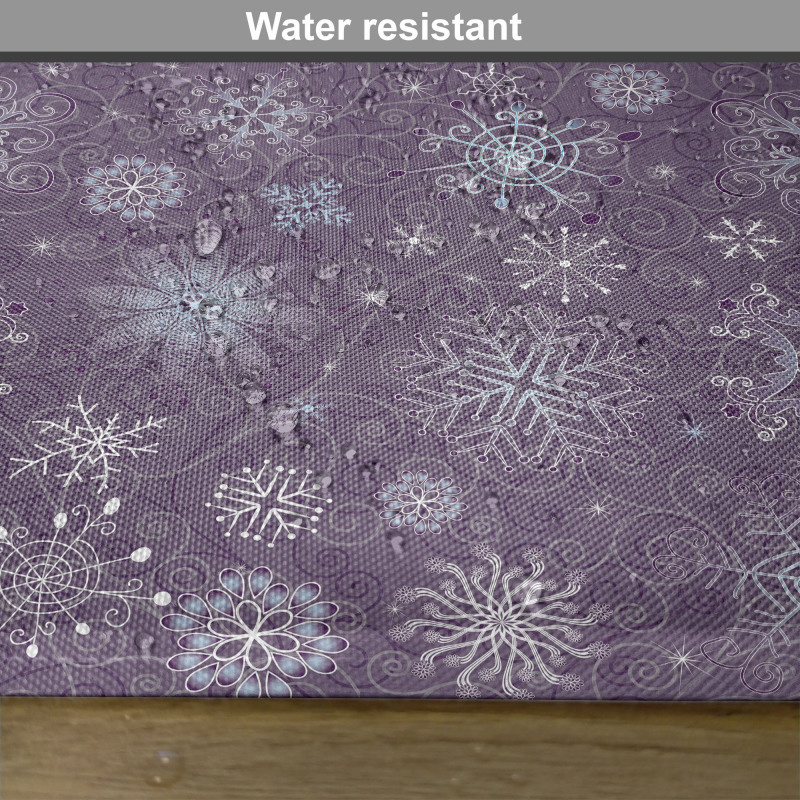 Xmas Snowflakes Floral Place Mats