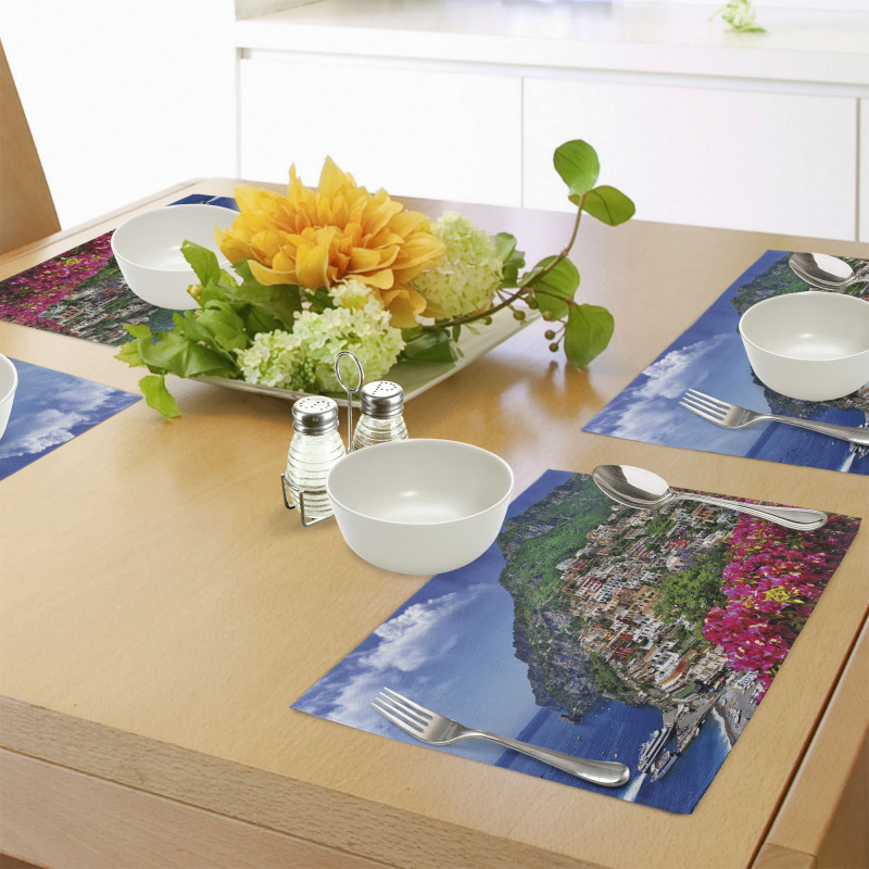 Positano Amalfi Naples Place Mats