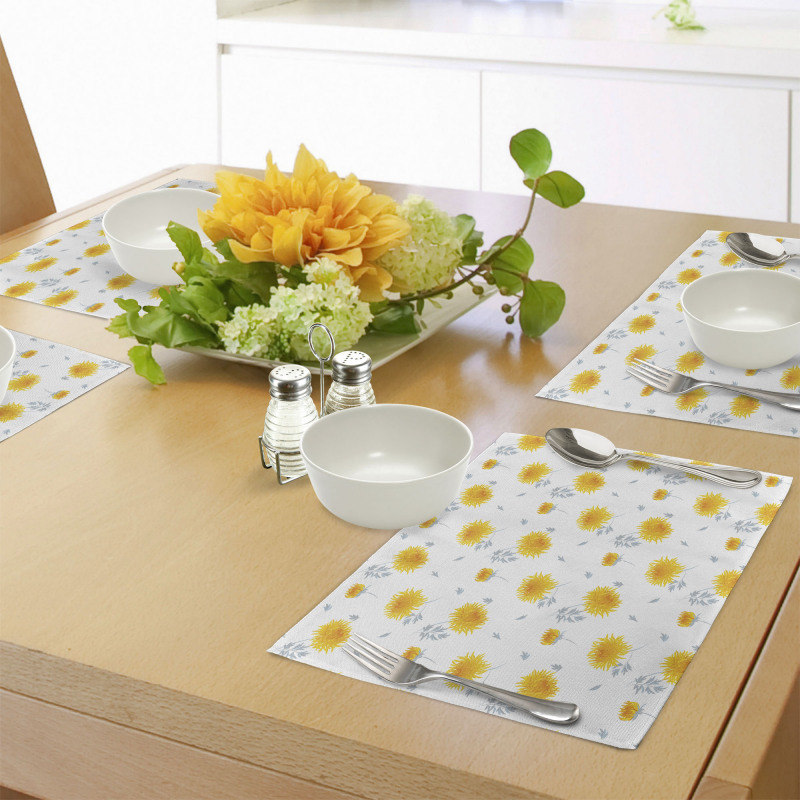 Autumn Florets Place Mats