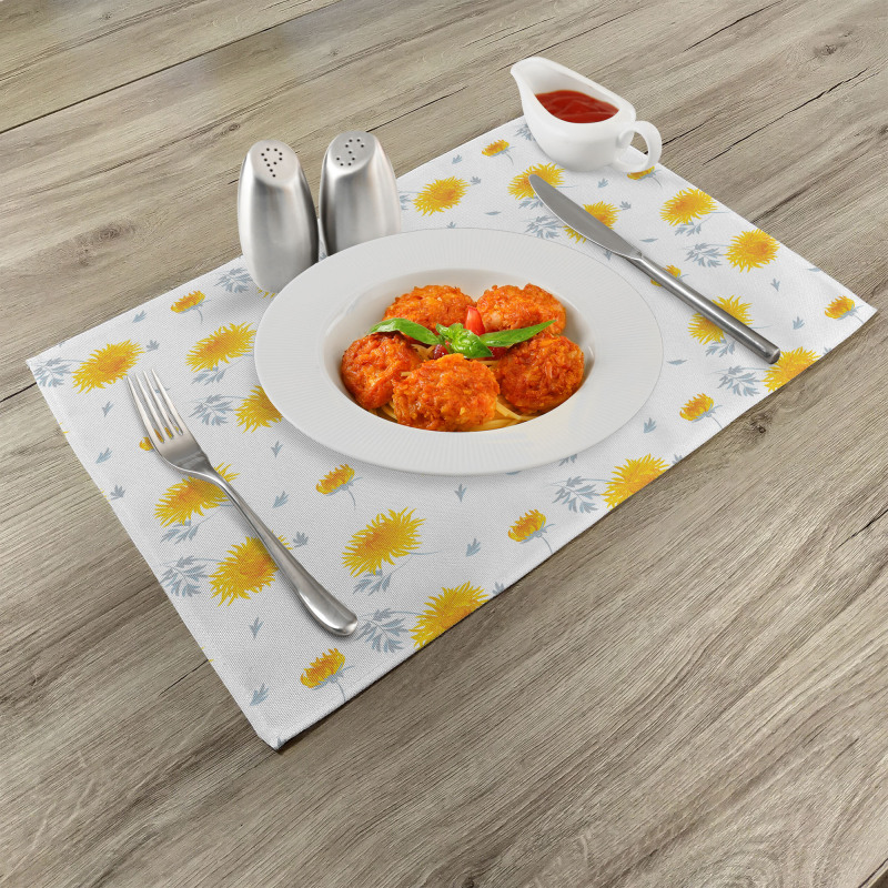 Autumn Florets Place Mats