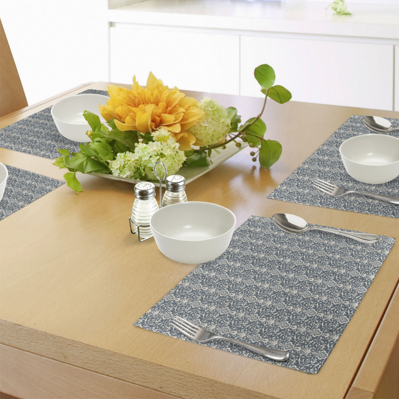 Leaves and Buds Place Mats