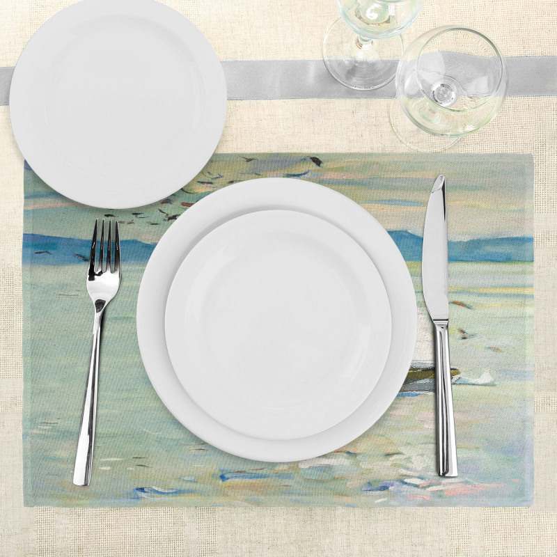 Monet Sailing Boat Place Mats