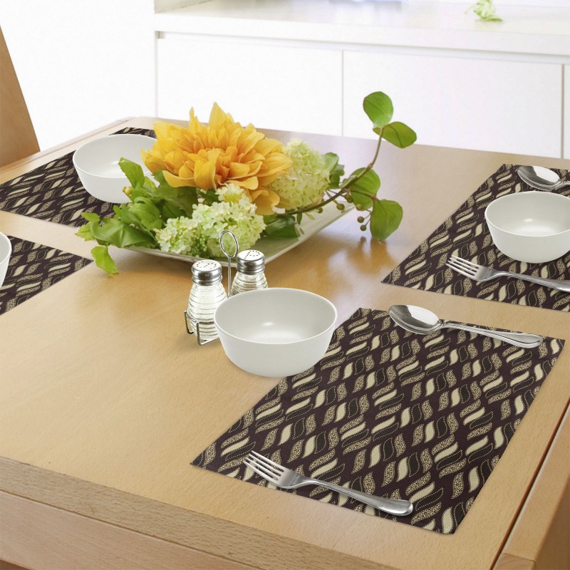 Indigenous Cheetah Skin Place Mats